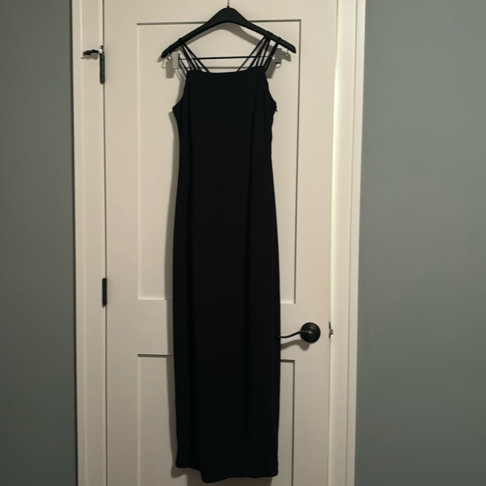One black formal gown